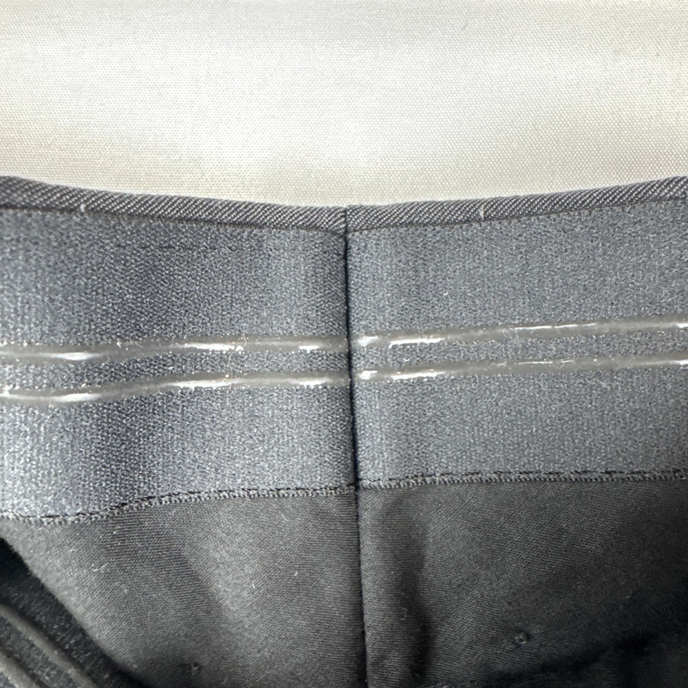 Jos A Bank Traveler Dress Pants Mens 34x32 Dark Gray Slim Fit Separates - Picture 4 of 6